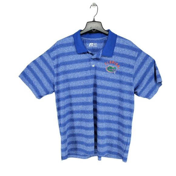 Florida Gators Polo Shirt Adult 2XL XXL Blue Orange Football Mens Embroidered - Picture 8 of 11